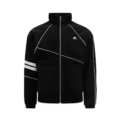 Moose Knuckles Striped Stand Collar Zip-Up Jacket M32MS660VH-1062