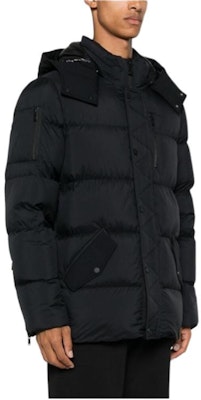 Moose Knuckles 男女通用黑色拉链连帽夹克外套. M34MJ196-292 Purchase Moose Knuckles 男女通用黑色拉链连帽夹克外套. M34MJ196-292