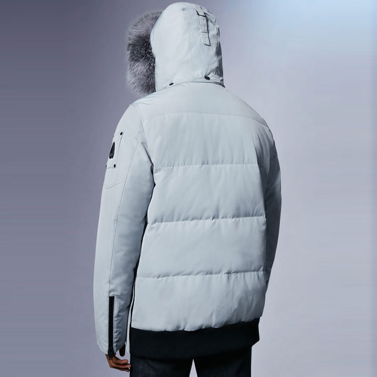 Details for Moose Knuckles Jaket Bulu Abu-Abu Unisex M39MJ130-217