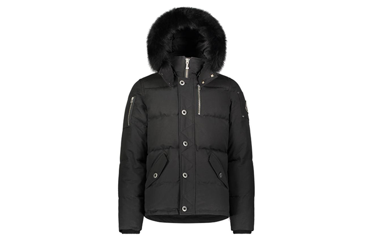 Moose Knuckles Unisex Short Down Jacket with Hood Navy Blue. MK2228M3Q-402 圖 2
