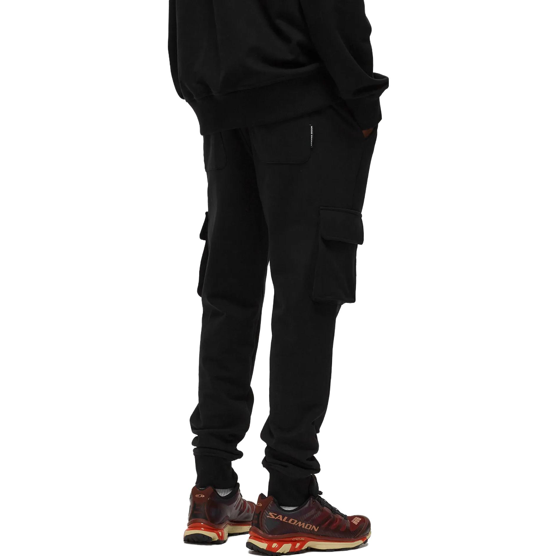 Shop Moose Knuckles 男女通用弹力休闲裤 M33MR777-292