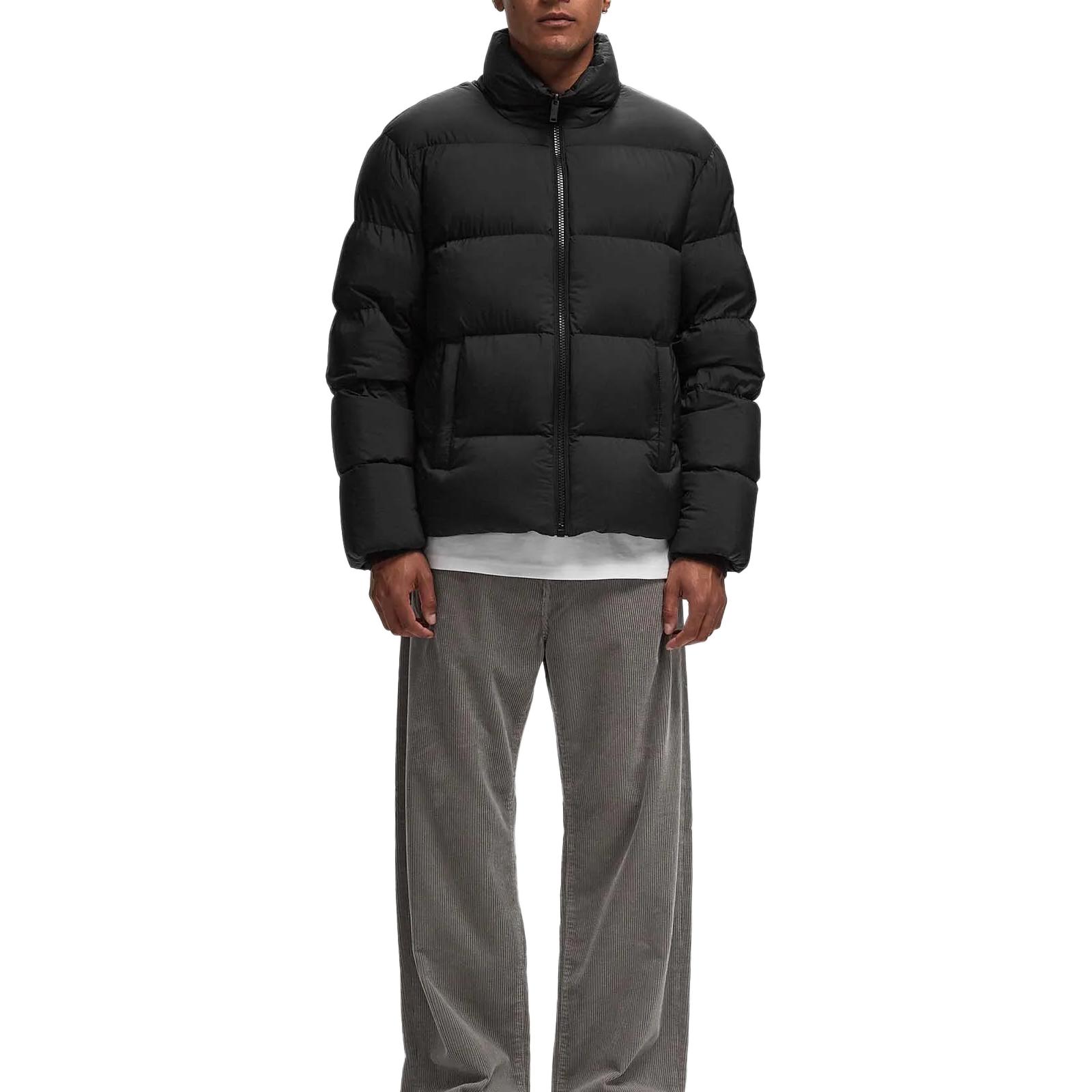 Lookbook Moose Knuckles 男女款立領長袖基本款羽絨外套 M34MJ144-292