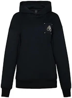 Moose Knuckles Unisex Sweatshirt Black with Solid Logo Patch M13US662-292 Moose Knuckles Unisex Sweatshirt Black with Solid Logo Patch M13US662-292