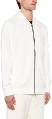 ムースナックルズ ユニセックス ホワイト フルジップ リラックス 長袖パーカー ジャケット M14MS6091-103 Purchase ムースナックルズ ユニセックス ホワイト フルジップ リラックス 長袖パーカー ジャケット M14MS6091-103