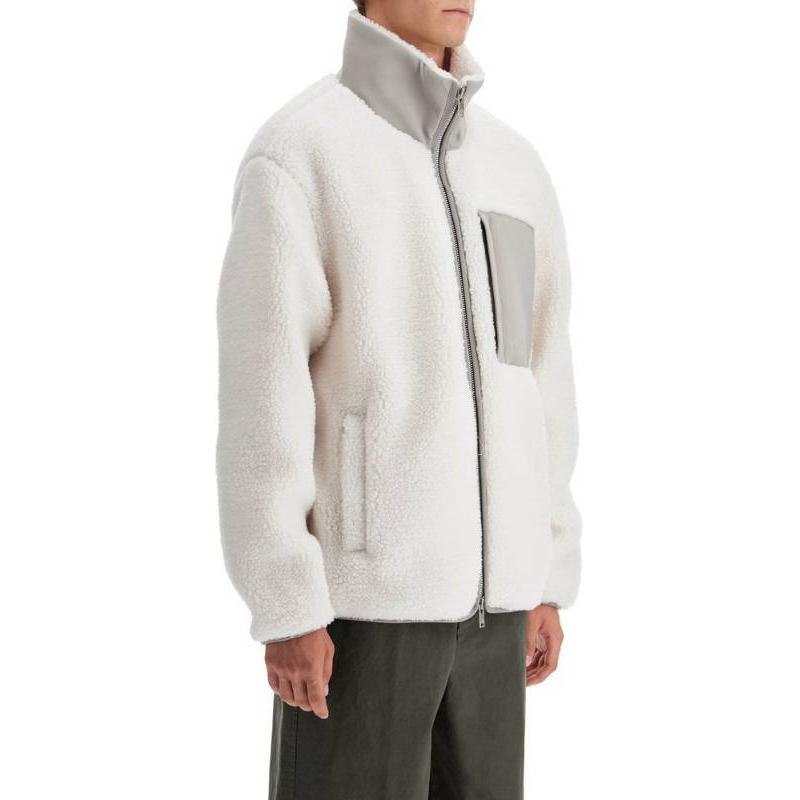 Moose Knuckles White Zip-Up Logo Jacket Unisex Long Sleeve Outerwear M34MS607-155 圖 3