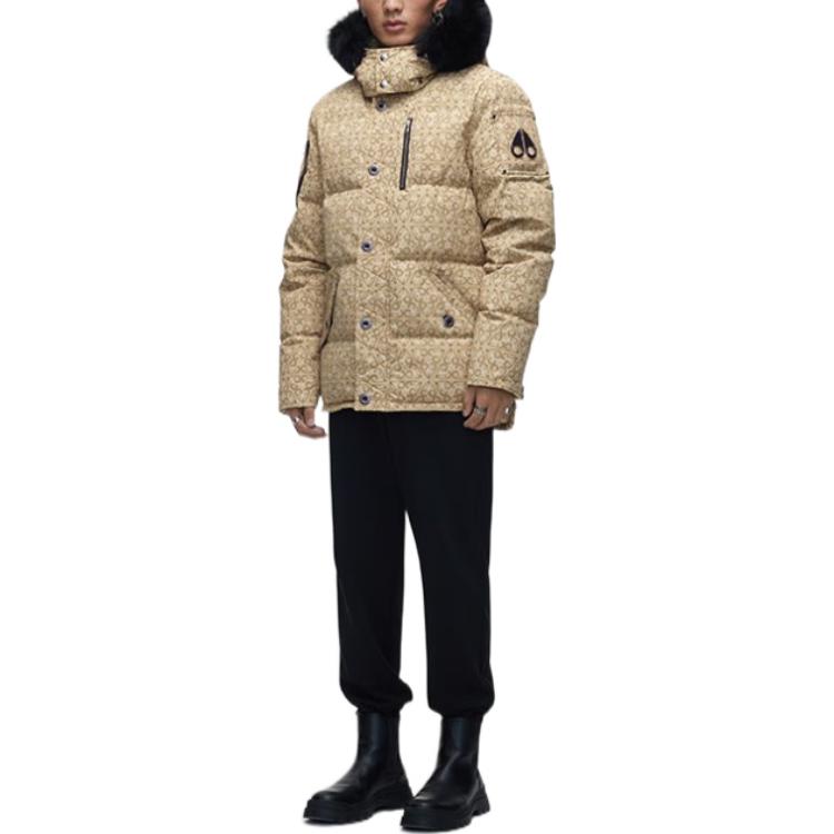 Moose Knuckles Li-Ning FW22 Khaki Hooded Down Jacket Unisex Collaboration. M32MJ220LN 圖 4