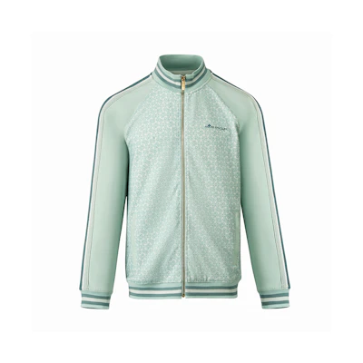 Moose Knuckles Li-Ning FW22 Scissor Print Patchwork Zip Jacket Unisex M32US699LN