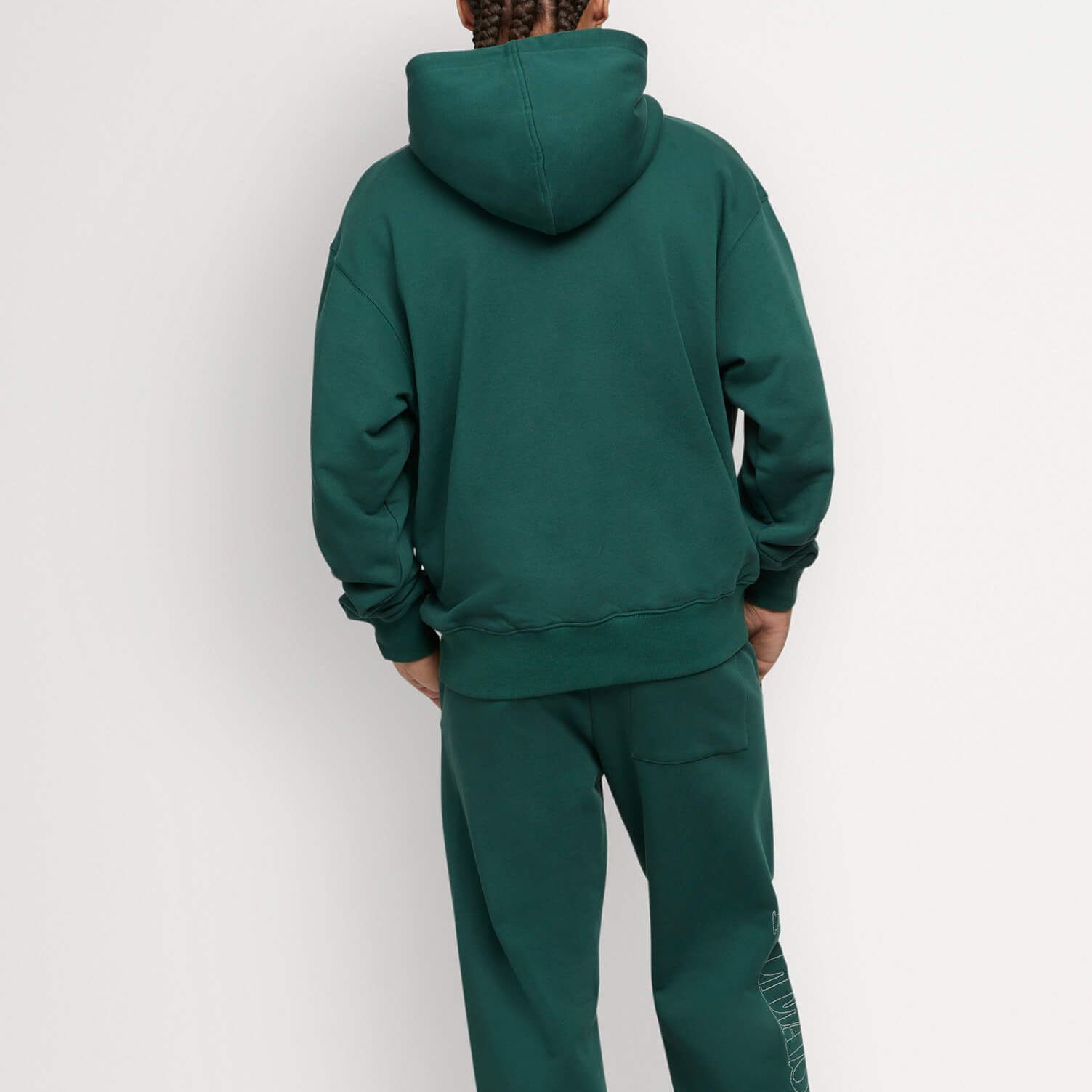 Purchase Moose Knuckles联名PLEASURES SS24绿色雕像图案连帽衫 M33MS707PL-816