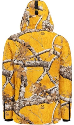 Moose Knuckles x Post Malone黄色满印羽绒连帽夹克男款. M32MJ218PM-1074 Lookbook Moose Knuckles x Post Malone黄色满印羽绒连帽夹克男款. M32MJ218PM-1074