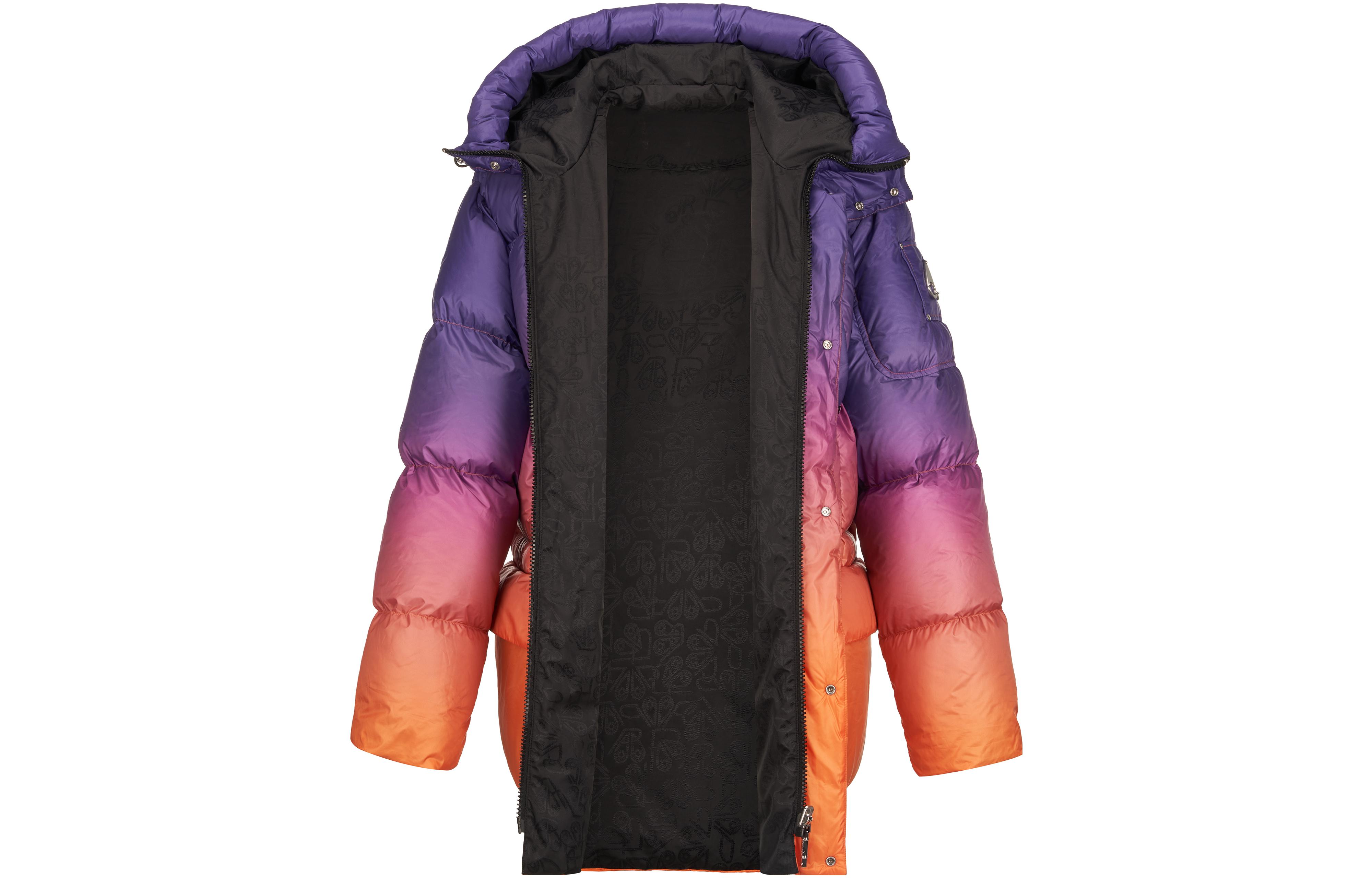 Lookbook 무스너클 x PRONOUNCE 리버시블 그라데이션 후드 파카 유니섹스 다운 자켓 M33MJ154PR