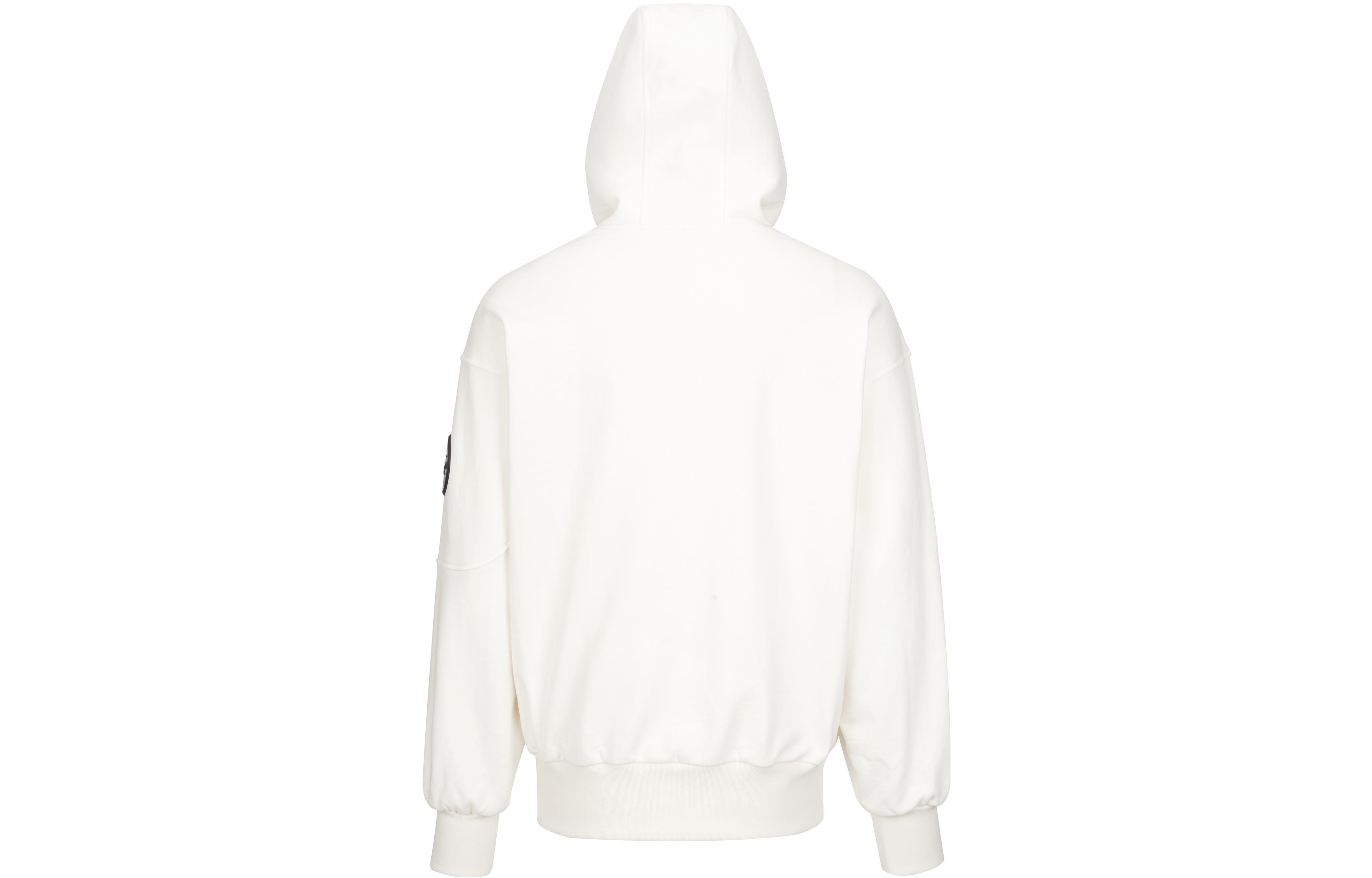 Moose Knuckles PRONOUNCE Unisex White Hooded Pullover with Heart Pocket. M33MS691PR160 圖 3