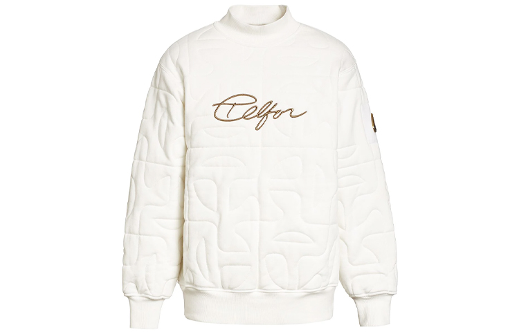 Moose Knuckles Telfar Alphabet Hoodie Unisex White M31US669T-106