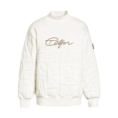 Moose Knuckles Telfar Alphabet Hoodie Unisex White M31US669T-106