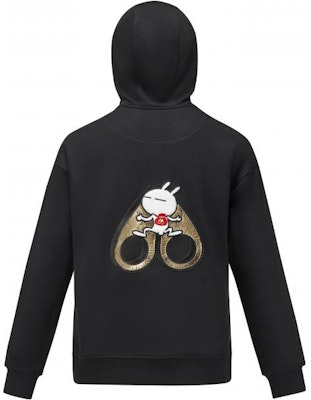 Moose Knuckles x TUZKI 黑色印花字母卫衣 男女同款 秋冬款式. M32US689CN-BLACK Lookbook Moose Knuckles x TUZKI 黑色印花字母卫衣 男女同款 秋冬款式. M32US689CN-BLACK