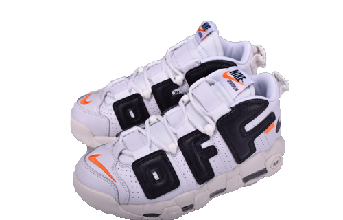 Nike More OFF-WHITE 'White Black' 圖 3