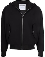 MOSCHINO Appliqué Zip Hoodie Jacket A0633-7011-1555 MOSCHINO Appliqué Zip Hoodie Jacket A0633-7011-1555