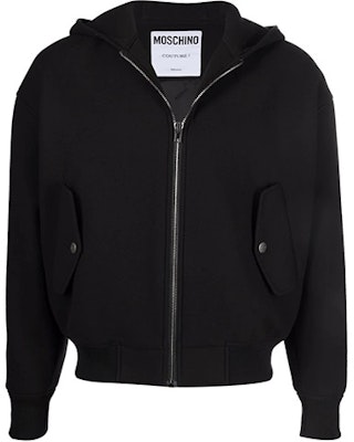 MOSCHINO 繡花拉鍊連帽外套 A0633-7011-1555 Buy MOSCHINO 繡花拉鍊連帽外套 A0633-7011-1555