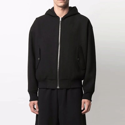 MOSCHINO 繡花拉鍊連帽外套 A0633-7011-1555 Lookbook MOSCHINO 繡花拉鍊連帽外套 A0633-7011-1555