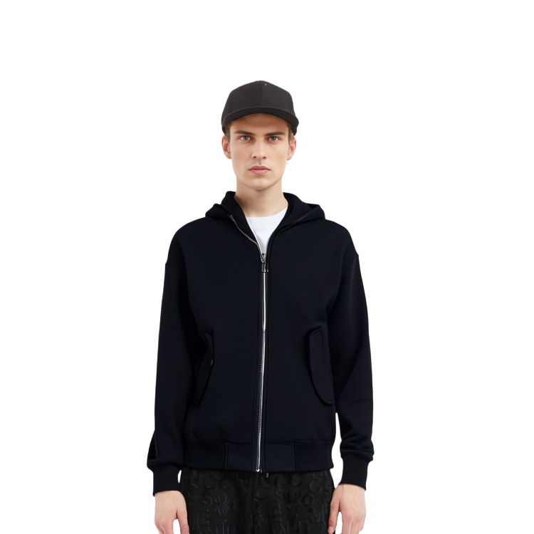 Details for MOSCHINO 繡花拉鍊連帽外套 A0633-7011-1555