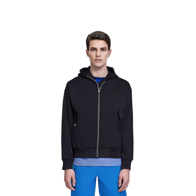 Sizing MOSCHINO 繡花拉鍊連帽外套 A0633-7011-1555