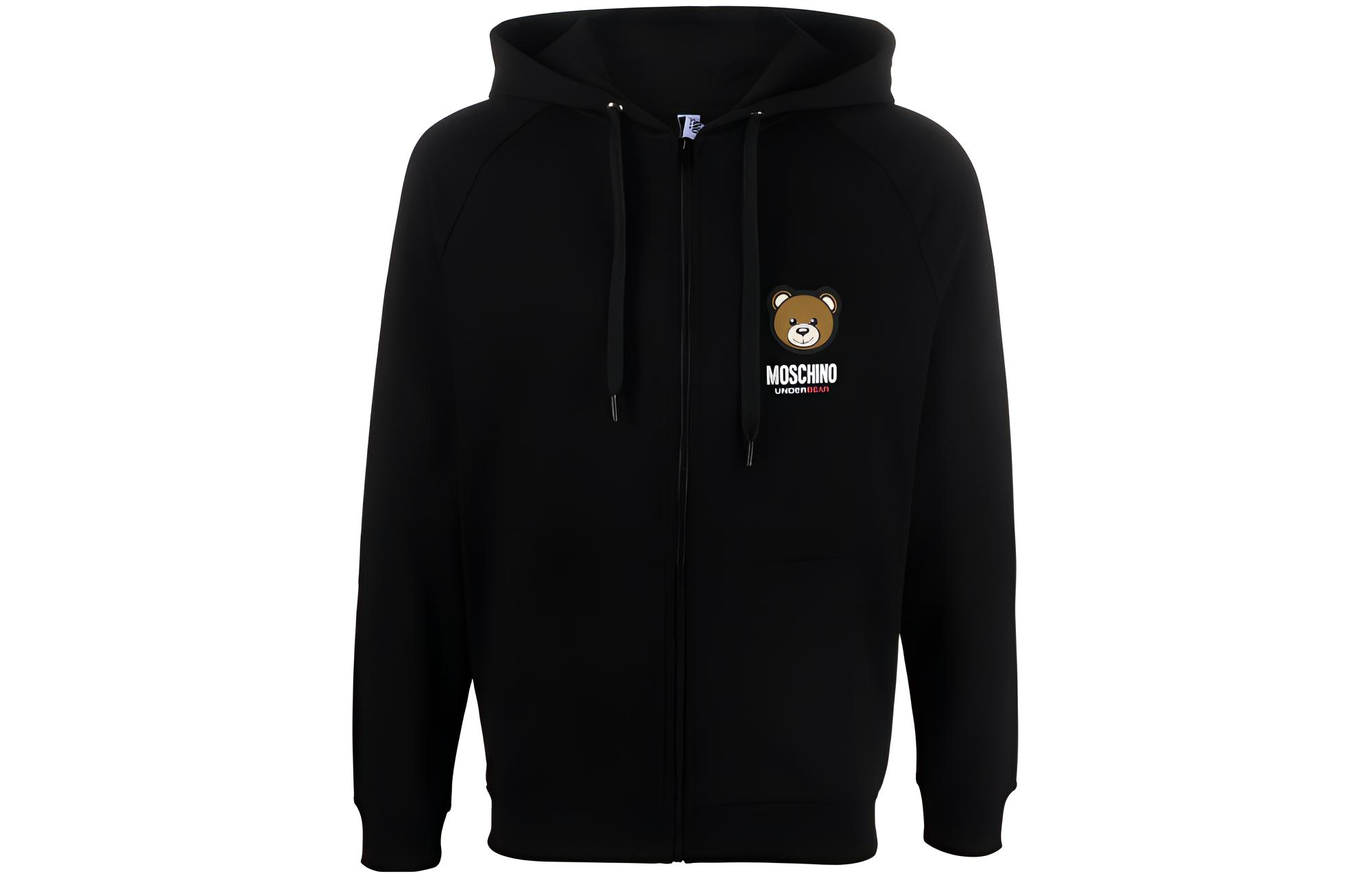 MOSCHINO  Black Logo Letter Sweatshirt A178-9441-3555