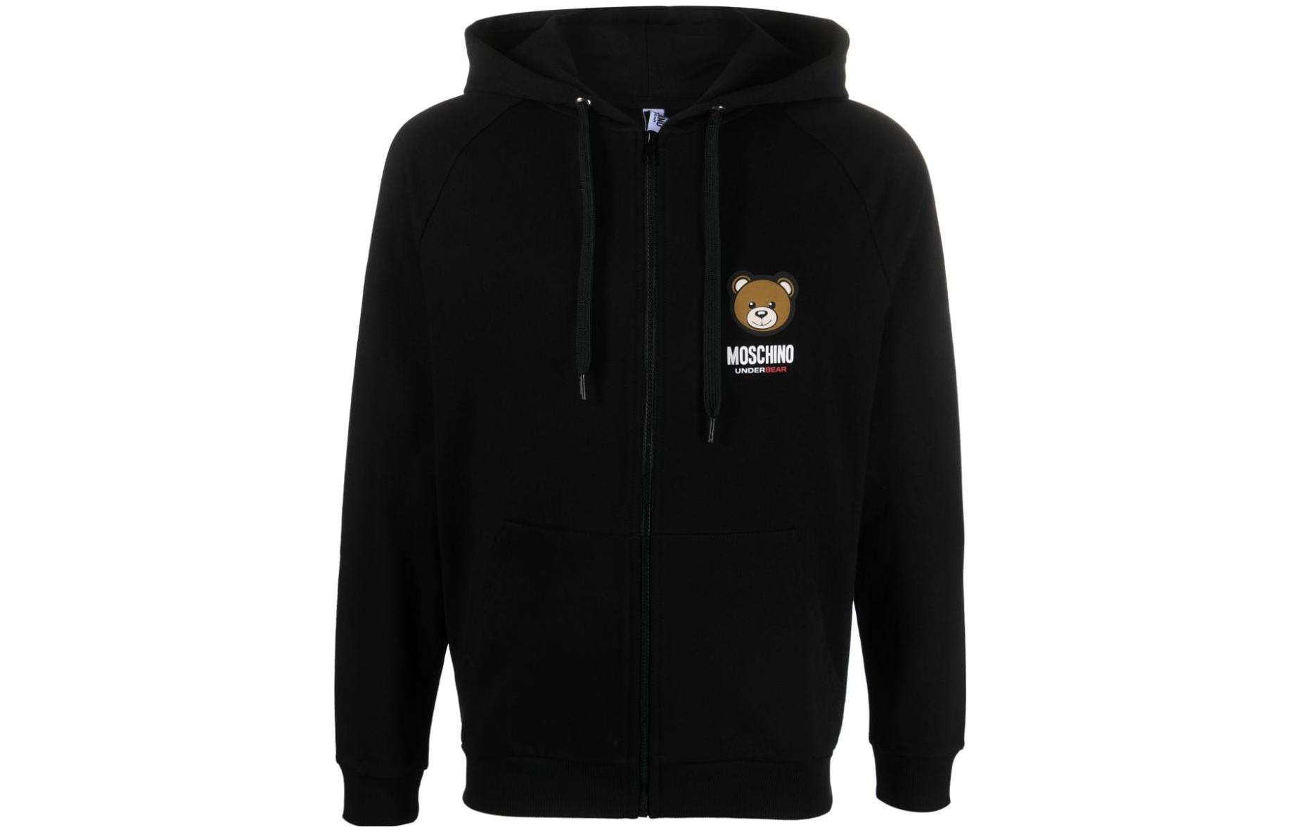 Order MOSCHINO Sudadera Negra con Logo de Letras A178-9441-3555