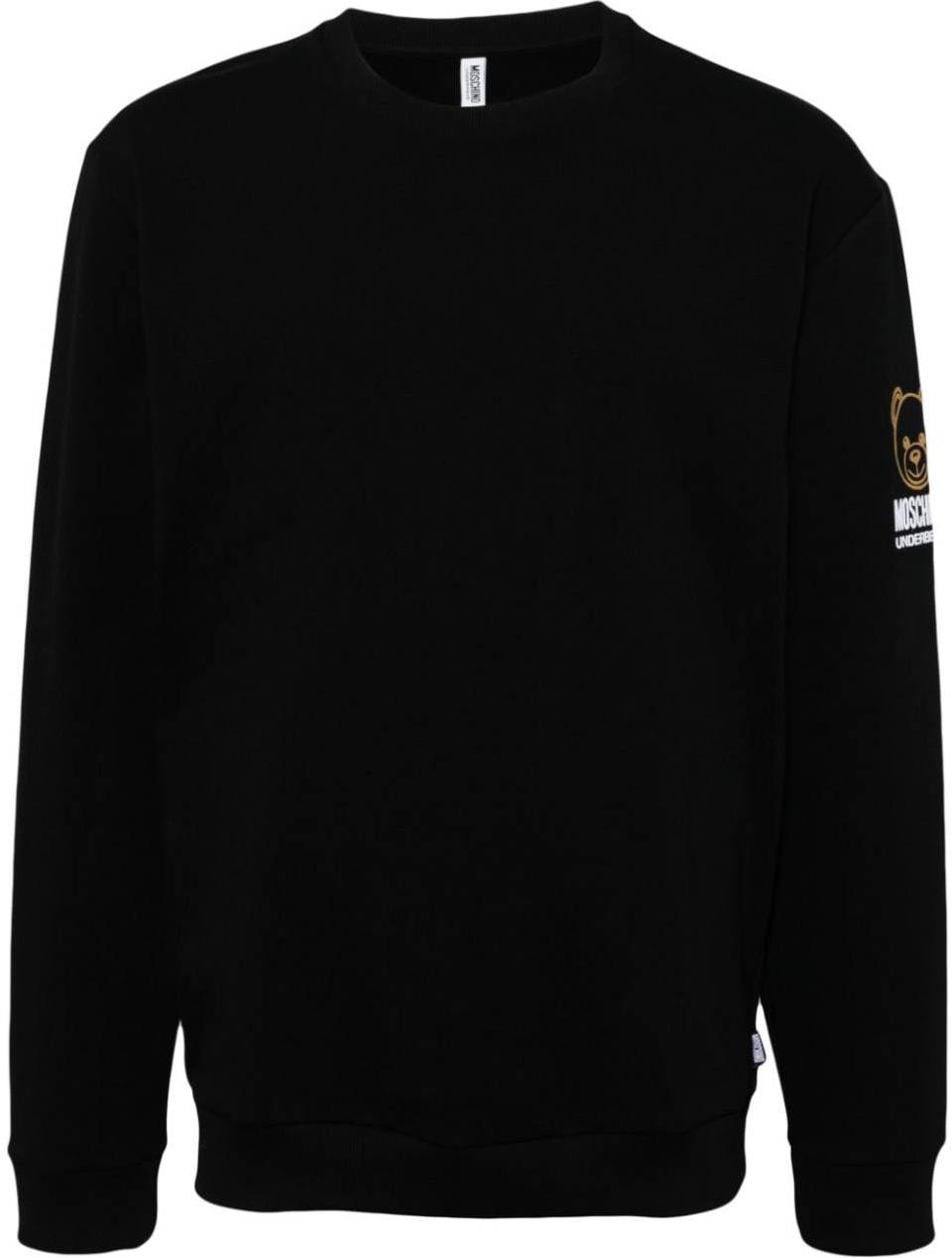 moschino-black-logo-print-crewneck-oversized-sweatshirt-a17014424-black