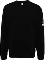 MOSCHINO Black Logo Print Crewneck Oversized Sweatshirt. A17014424-BLACK MOSCHINO Black Logo Print Crewneck Oversized Sweatshirt. A17014424-BLACK