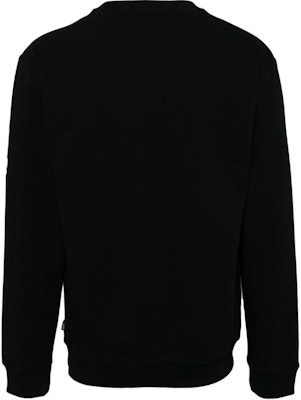 모스키노 블랙 로고 프린트 크루넥 오버사이즈 맨투맨. A17014424-BLACK Lookbook 모스키노 블랙 로고 프린트 크루넥 오버사이즈 맨투맨. A17014424-BLACK