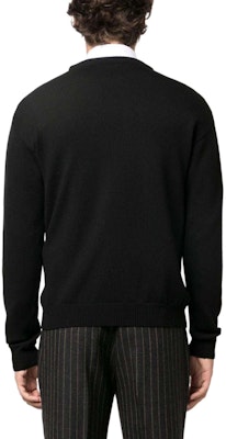 Sweater Lengan Panjang MOSCHINO Hitam dengan Corak Patchwork A0918-5202-0555 Shop Sweater Lengan Panjang MOSCHINO Hitam dengan Corak Patchwork A0918-5202-0555