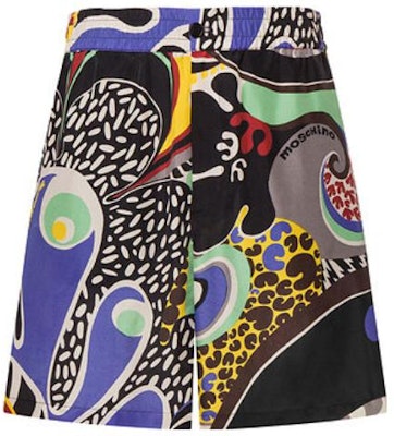 모스키노 카모플라주 프린트 실크 숏츠 멀티컬러 AEF231ZRA03112056 Buy 모스키노 카모플라주 프린트 실크 숏츠 멀티컬러 AEF231ZRA03112056