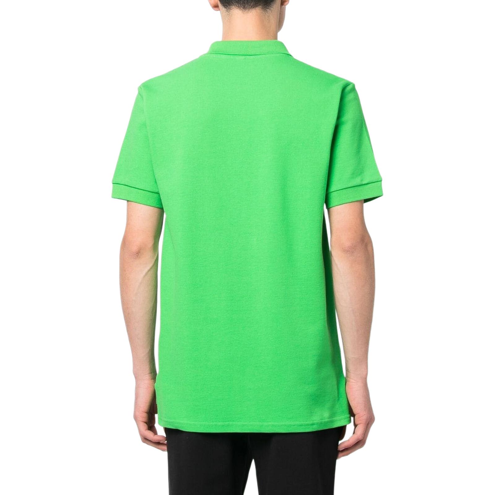 MOSCHINO  Green Short Sleeve Polo Shirt with Collar. A1605-9309-0396 圖 5