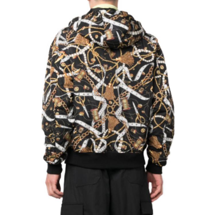 Purchase MOSCHINO 寬鬆版型花卉拉鍊連帽外套 J0604-5255-2555