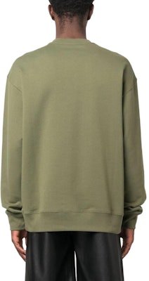 모스키노 루즈핏 그린 크루넥 스웨트셔츠 애니멀 레터 디자인. V1713-7028-1427 Shop 모스키노 루즈핏 그린 크루넥 스웨트셔츠 애니멀 레터 디자인. V1713-7028-1427