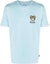 Buy MOSCHINO 藍色伸縮棉質圓領T恤。 A07884410-BLUE
