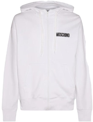 MOSCHINO 白色連帽衫印字母小熊設計款式 17387028V1001 Order MOSCHINO 白色連帽衫印字母小熊設計款式 17387028V1001