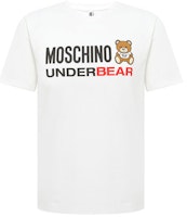 MOSCHINO Alphabet Print Unisex White T-Shirt. A1914-8103-0001 MOSCHINO Alphabet Print Unisex White T-Shirt. A1914-8103-0001
