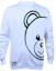 Buy Moschino Bear Cartoon Graphic Cotton Long Sleeve Sweatshirt White Men A1716-8111-0001