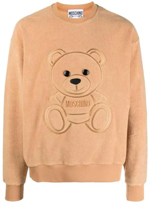 MOSCHINO Bear Graphic Crewneck Sweatshirt Beige A1711-5226-1018 Buy MOSCHINO Bear Graphic Crewneck Sweatshirt Beige A1711-5226-1018