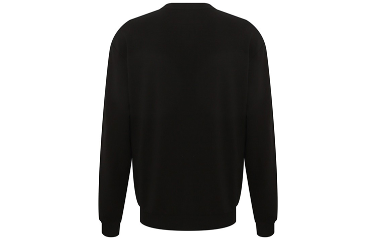 Lookbook Moschino Bear Logo Print Black Pullover Sweatshirt Casualwear 1-A1701-8112-0555