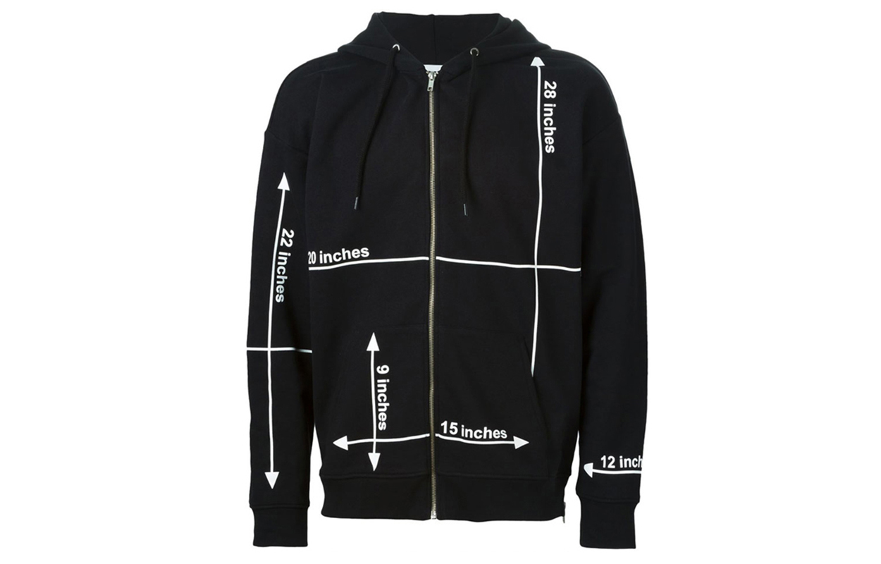 MOSCHINO Black Coordinate Print Hoodie Jacket ZA1701-5226-1555