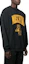 Shop Sudadera Negra Moschino con Logo y Letras Estampadas A1709-7031-A1555