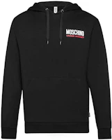 MOSCHINO Black Pullover Sweatshirt with Logo Print A1720-8103-0555 MOSCHINO Black Pullover Sweatshirt with Logo Print A1720-8103-0555