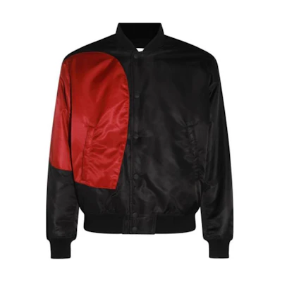 Moschino Black Stand Collar Jacket A062870152555