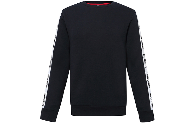 MOSCHINO Blue Logo Tape Crewneck Sweatshirt 1-A1715-8101-0290