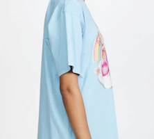 Details for MOSCHINO 藍色小馬印花短袖T恤 男女通用款 3XT0798-4040-1305