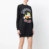 Details for MOSCHINO 卡通印花黑色長袖連衣裙衛衣。 A0454-0541-3555