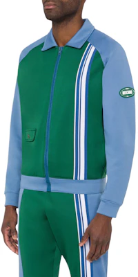 Moschino Colorblock Blue Long-Sleeve Track Jacket J171970291389 Lookbook Moschino Colorblock Blue Long-Sleeve Track Jacket J171970291389