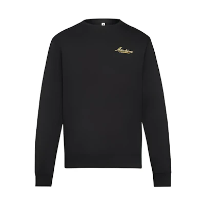 MOSCHINO Embroidered Logo Pullover Sweatshirt Fashion Fit 1-A1712-8106-0555