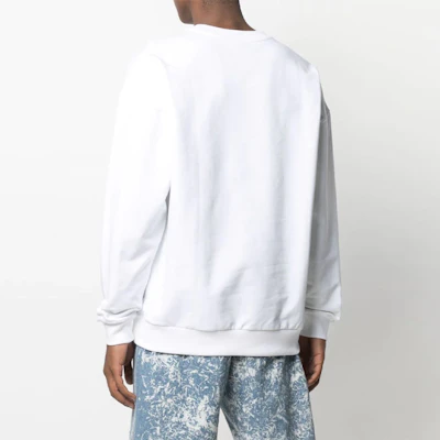 Moschino FW21 Bear Print Crewneck Sweatshirt White Fashion A1719-8120-0001 Shop Moschino FW21 Bear Print Crewneck Sweatshirt White Fashion A1719-8120-0001